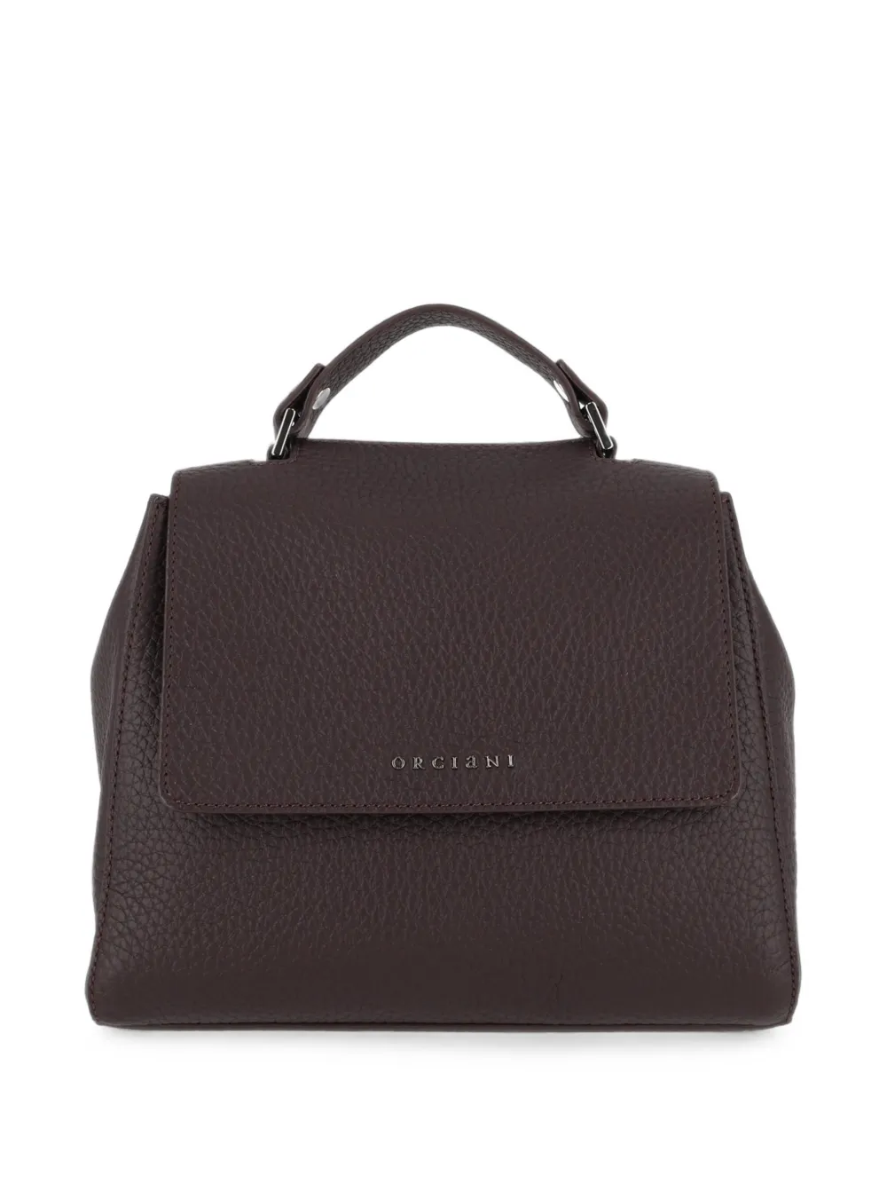Orciani Small Sveva Soft Leather Handbag In Red