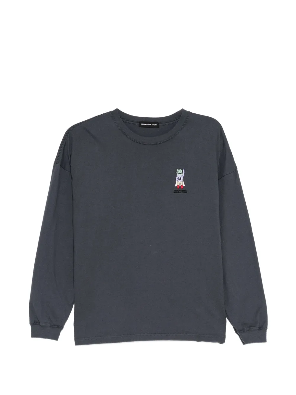 Undercover Maglione con stampa grafica - Grigio