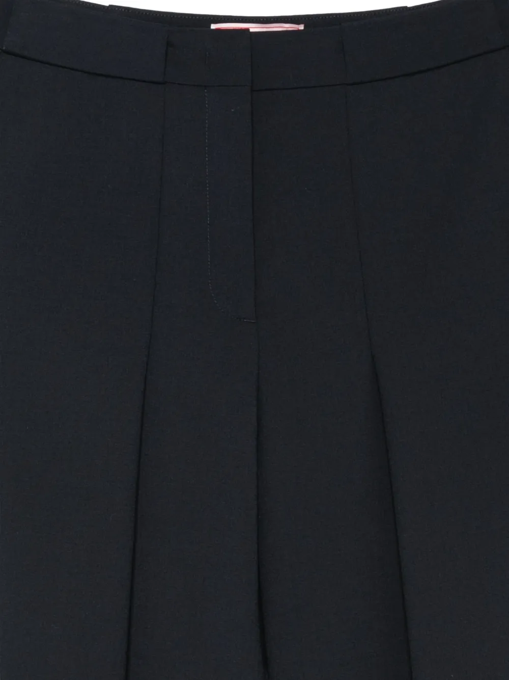 Iceberg pleated wide-leg trousers Zwart