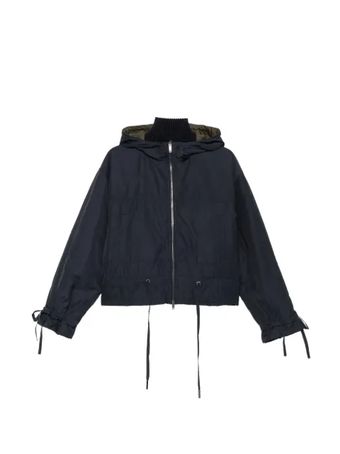 Iceberg hooded drawstring jacket