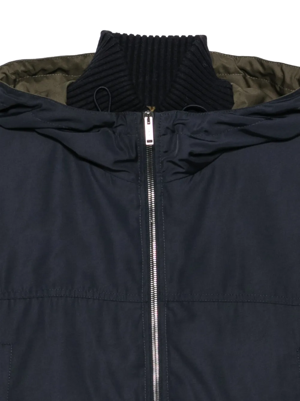 Iceberg hooded drawstring jacket Blauw