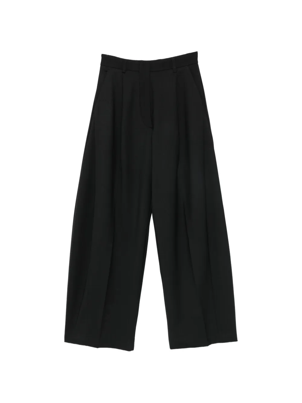 THELATEST E-Billie palazzo pants Zwart