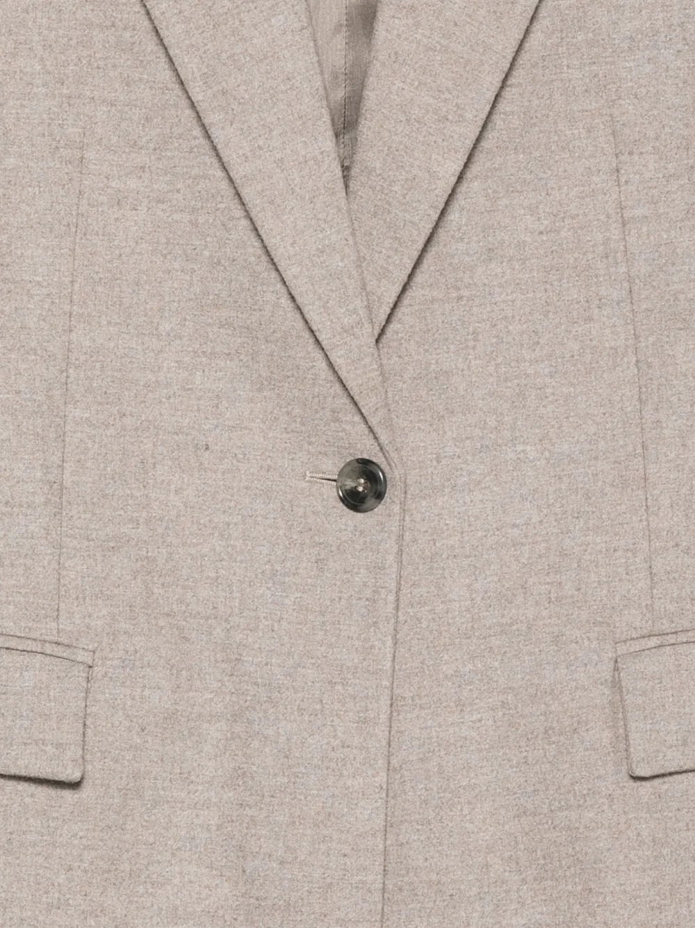 Iceberg single-breasted notched-lapel jacket Beige