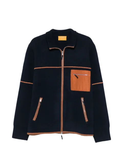Guest In Residence zip-up panelled jacket