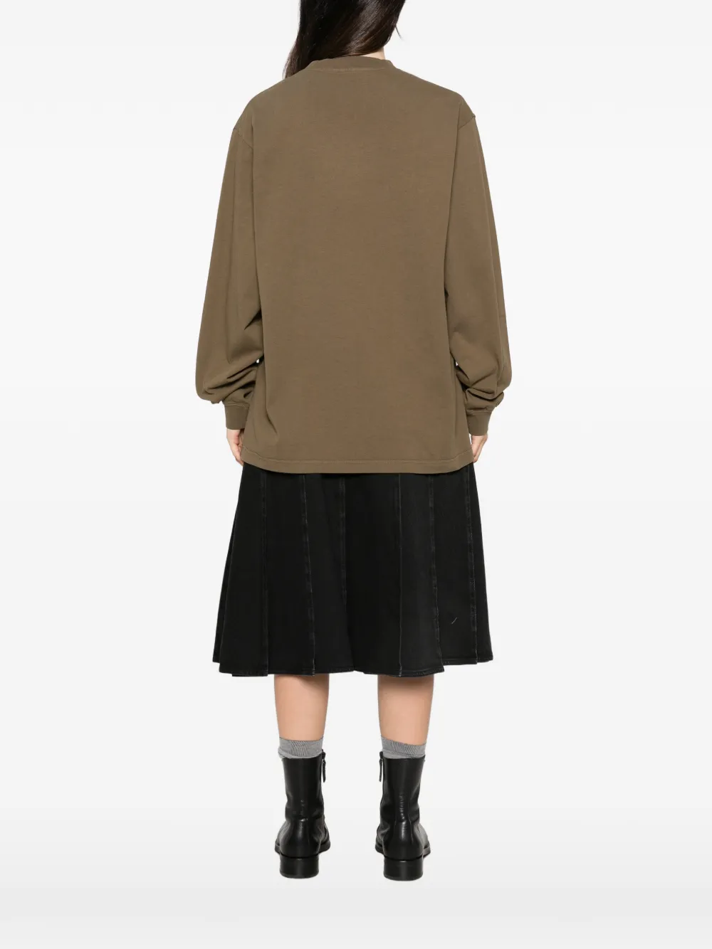 Alexander Wang T-shirt met lange mouwen Groen