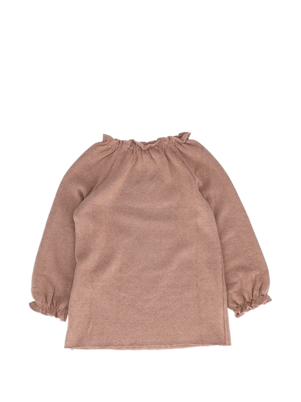 BABE & TESS Clementina trui met ruches Beige