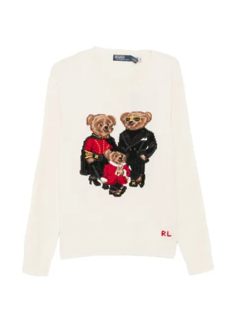 Polo Ralph Lauren Polo Bear intarsia-knit sweater