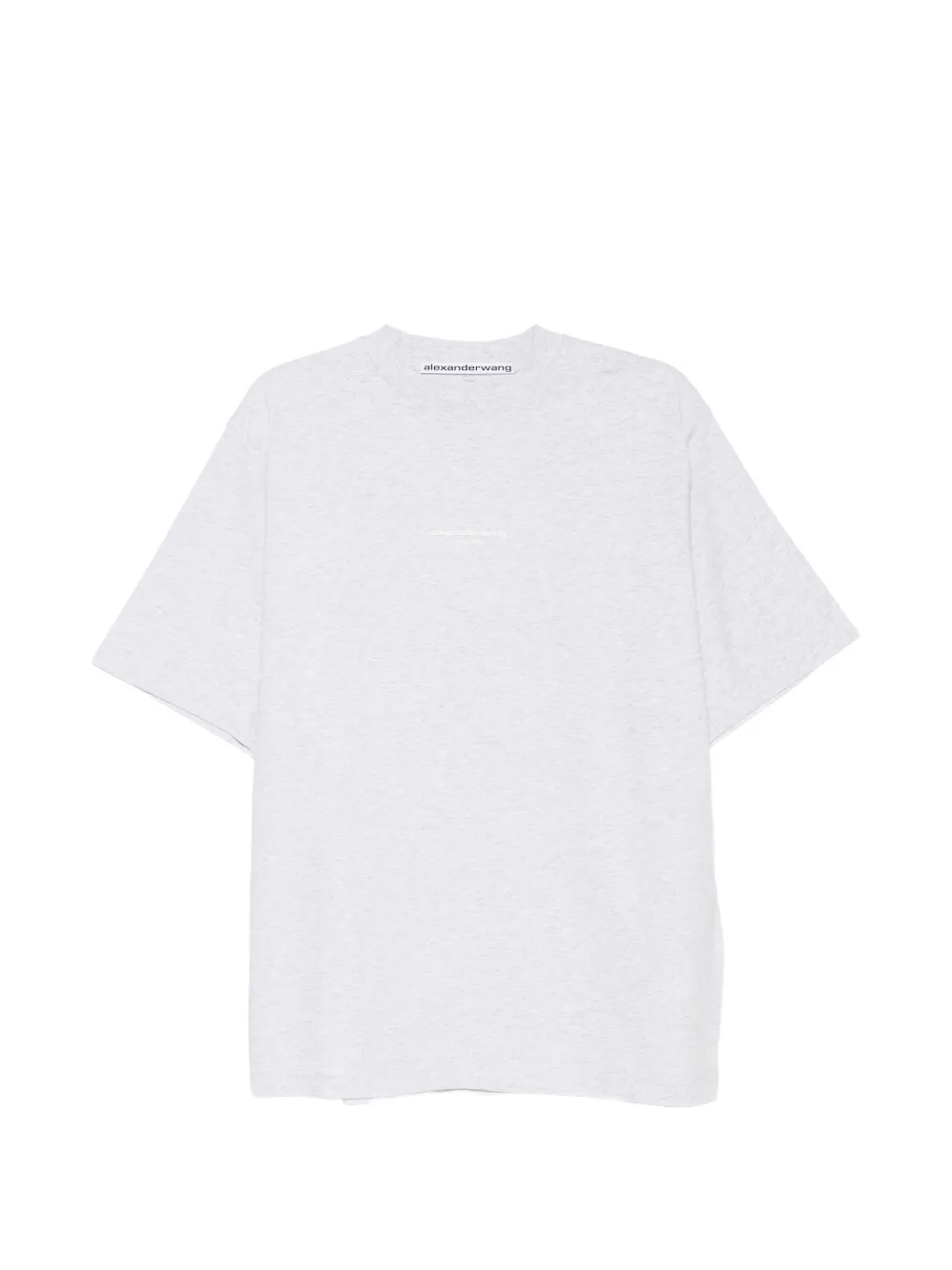 Alexander Wang logo-print oversized T-shirt Grijs
