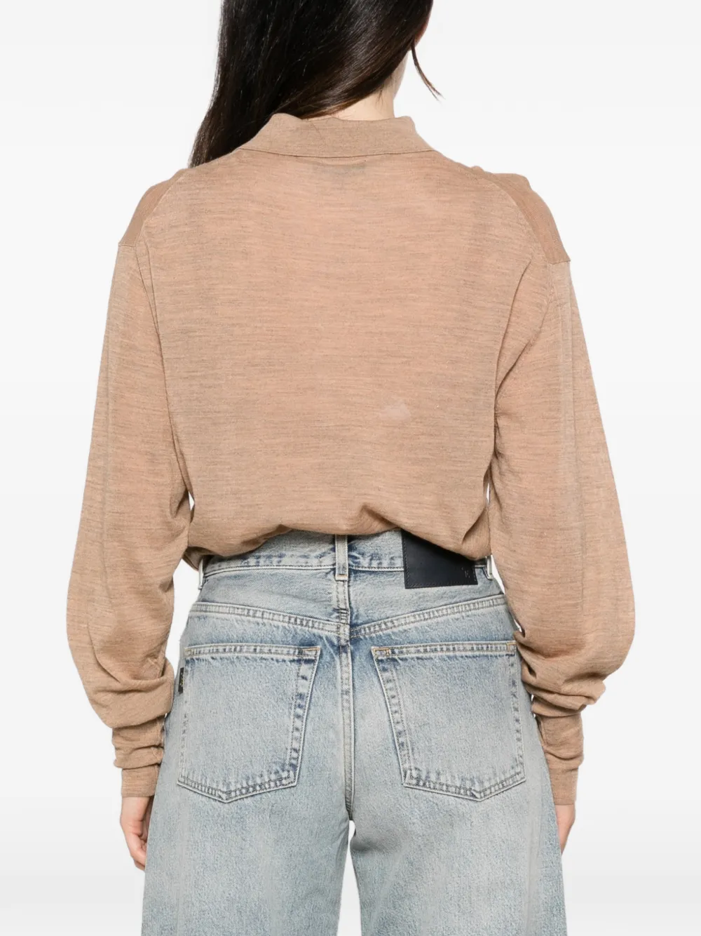 Haikure Millie button-down body Beige