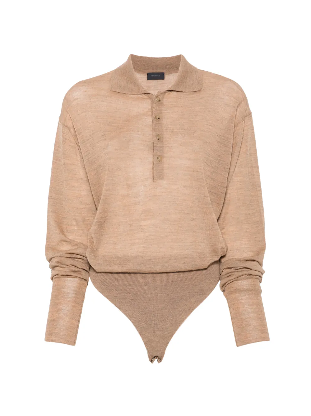 Haikure Millie button-down body Beige
