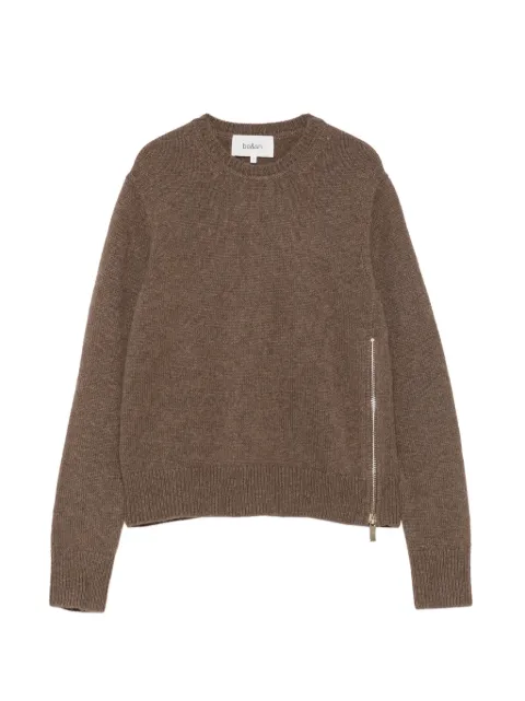 Ba&Sh zip-detail crew-neck sweater
