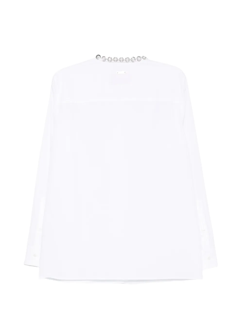 Iceberg embellished-collar shirt Wit