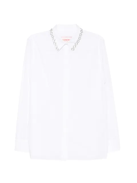 Iceberg embellished-collar shirt
