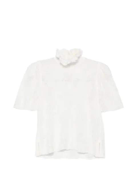 Cecilia Prado Heloisa ruffled high-neck top