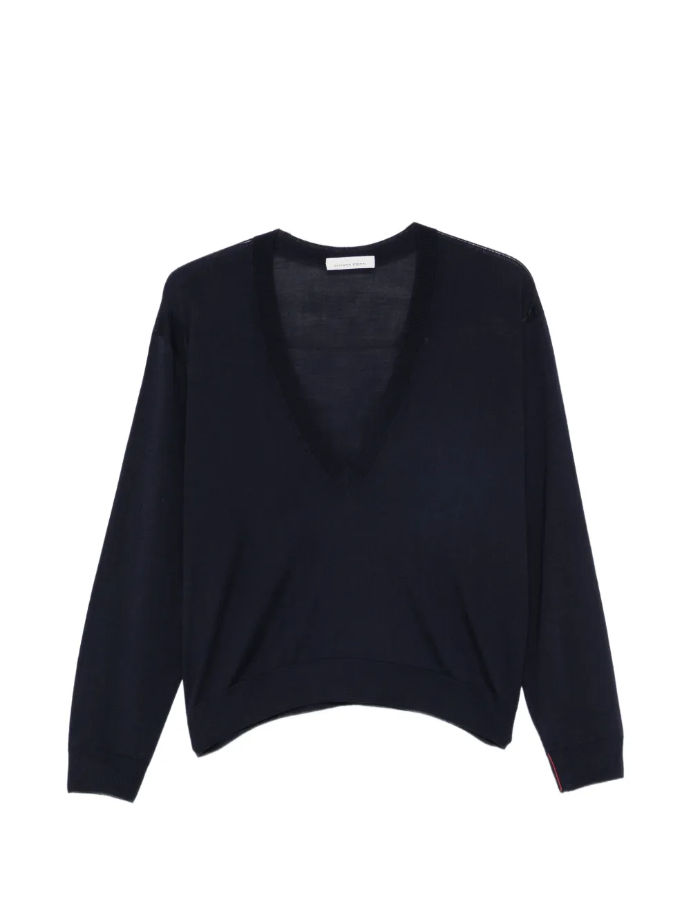 Liviana Conti V-neck sweater - Blau