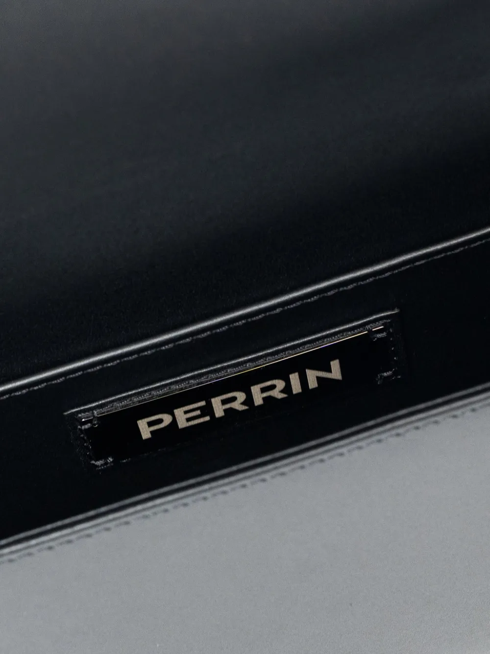 Perrin Paris Le Corset Perforé clutch Zwart