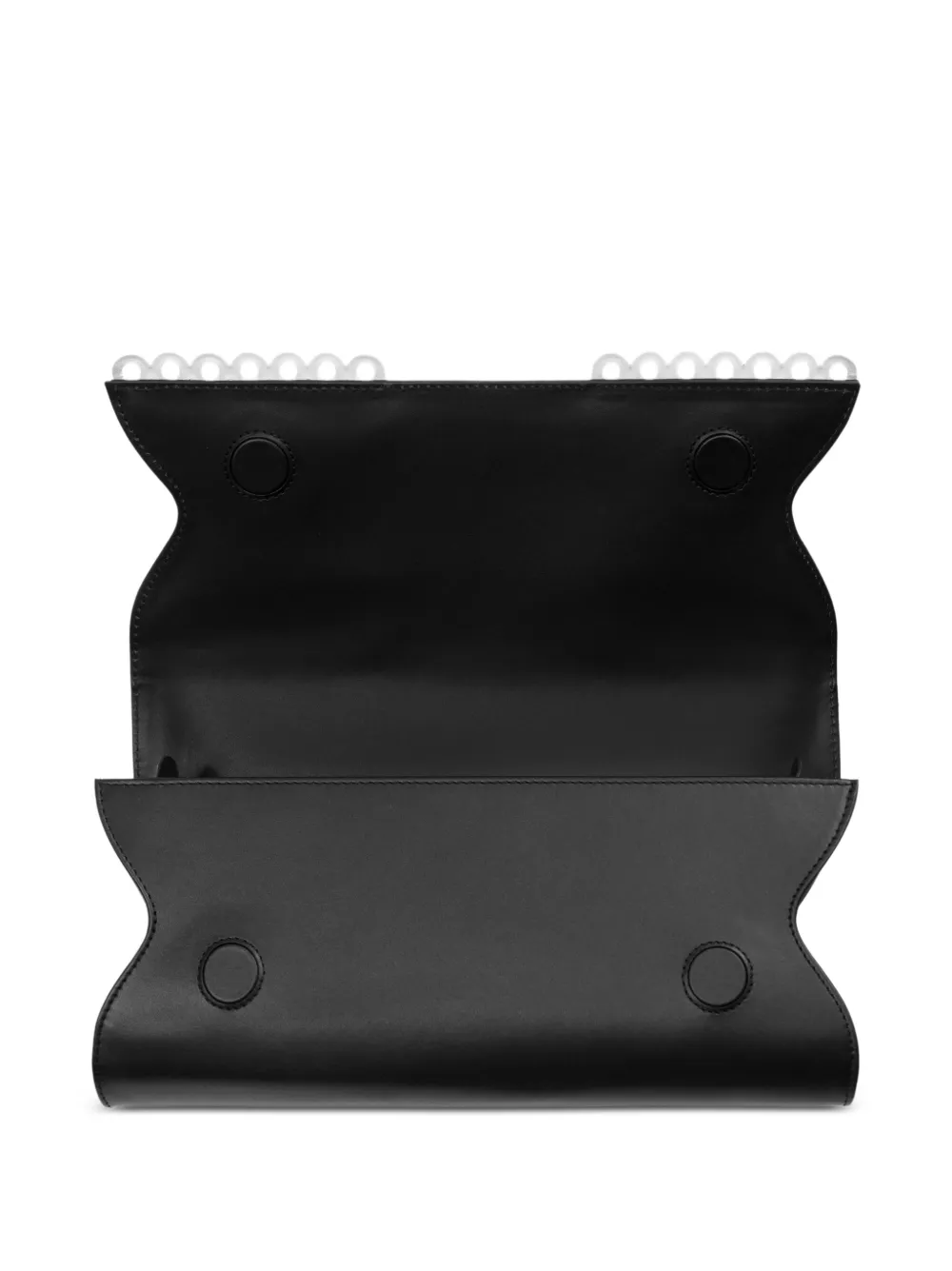 Perrin Paris Le Corset Perforé clutch Zwart