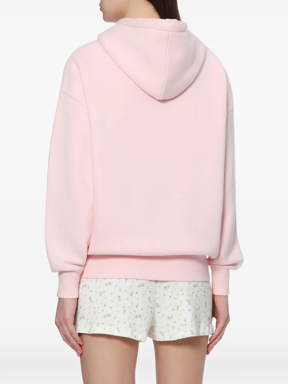 APEE™ by *A BATHING APE heart-patch zip-up hoodie Roze