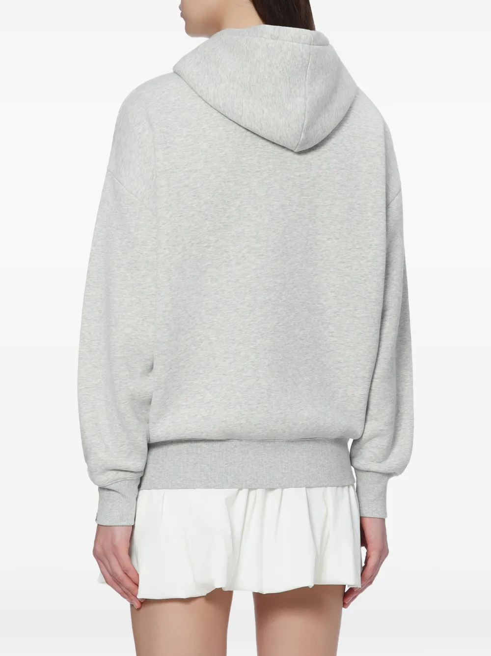 APEE™ by *A BATHING APE heart-patch zip-up hoodie Grijs