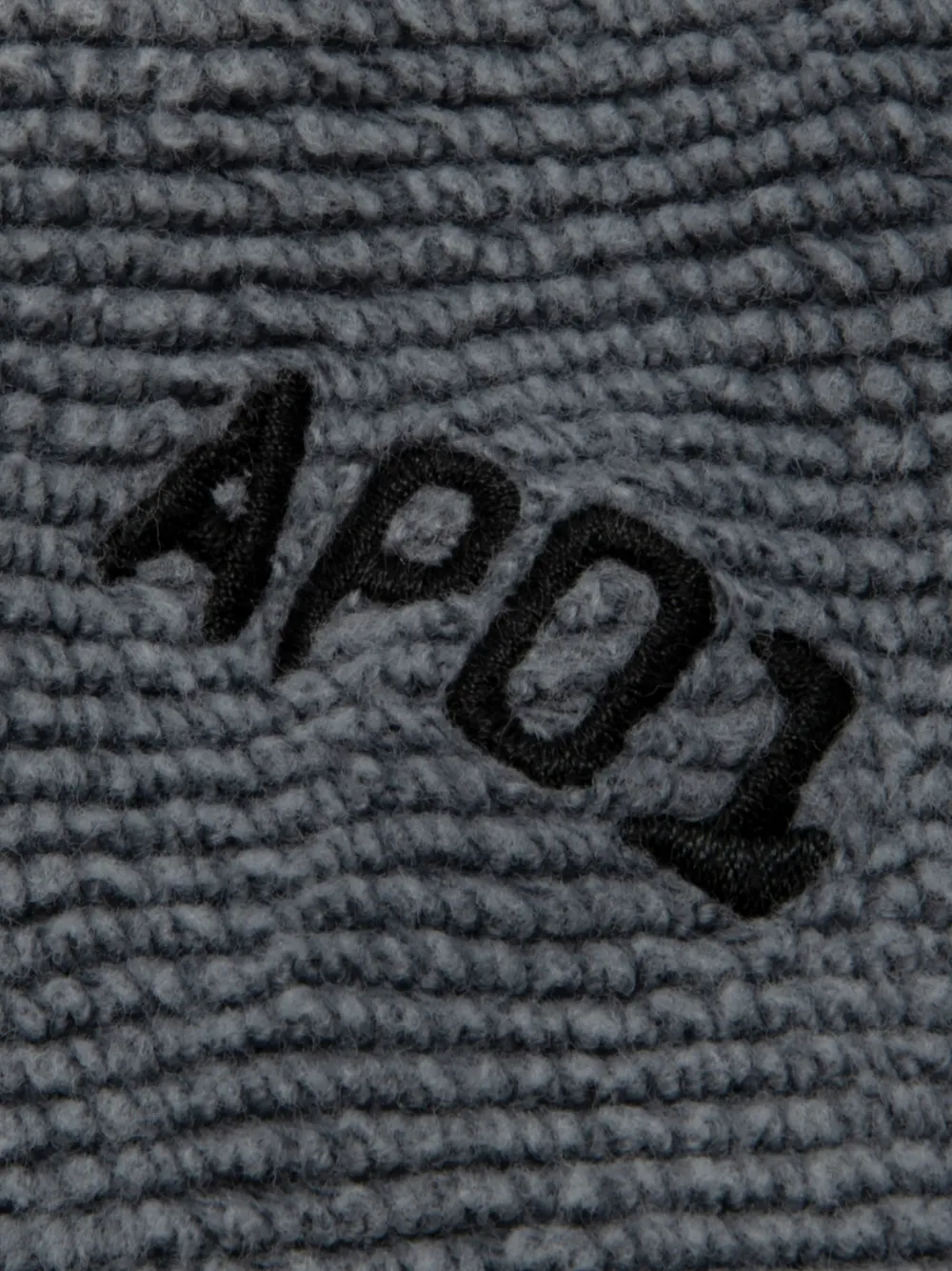 AAPE BY *A BATHING APE logo-appliqué raglan-sleeve sweatshirt Grijs