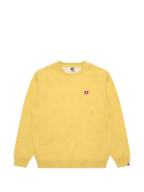 AAPE BY *A BATHING APE® logo-patch sweatshirt