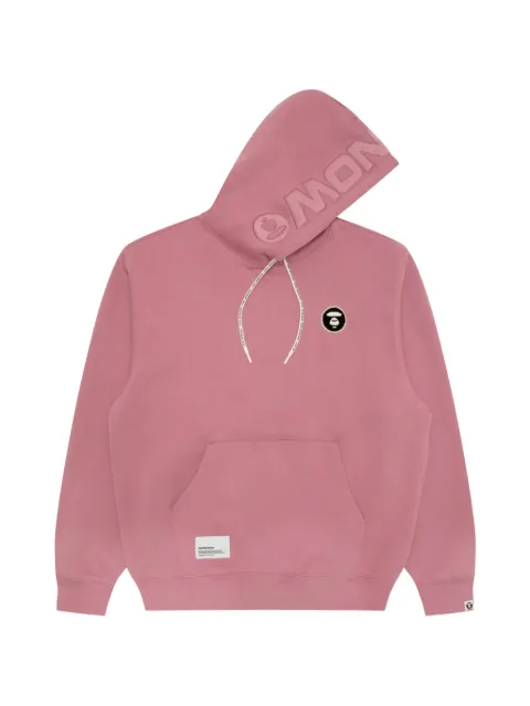 AAPE BY *A BATHING APE® logo-patch drawstring hoodie