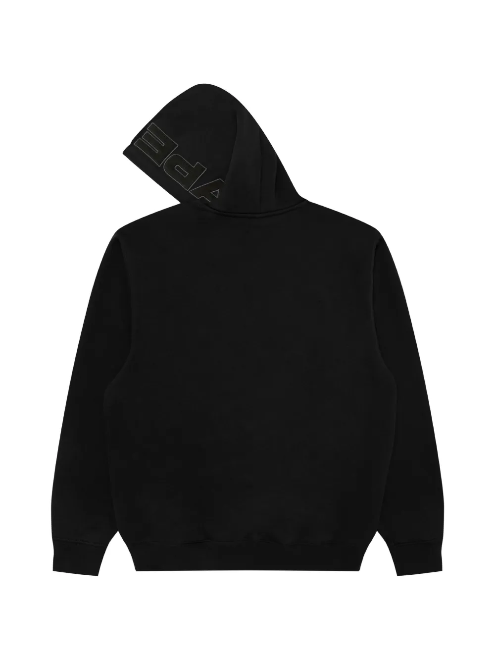 AAPE BY *A BATHING APE Moonface-patch drawstring hoodie Zwart