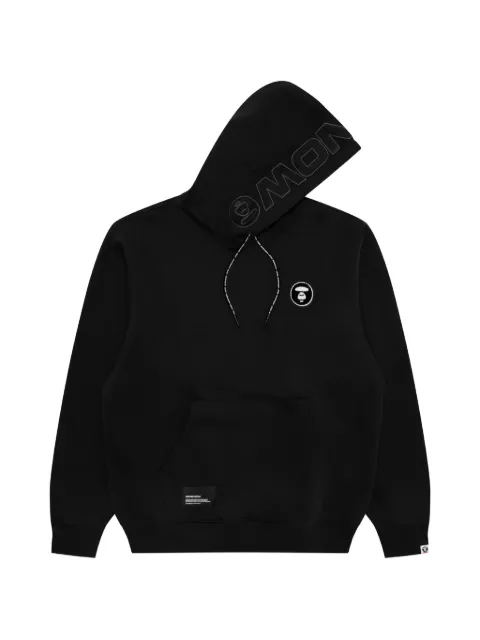 AAPE BY *A BATHING APE® Moonface-patch drawstring hoodie