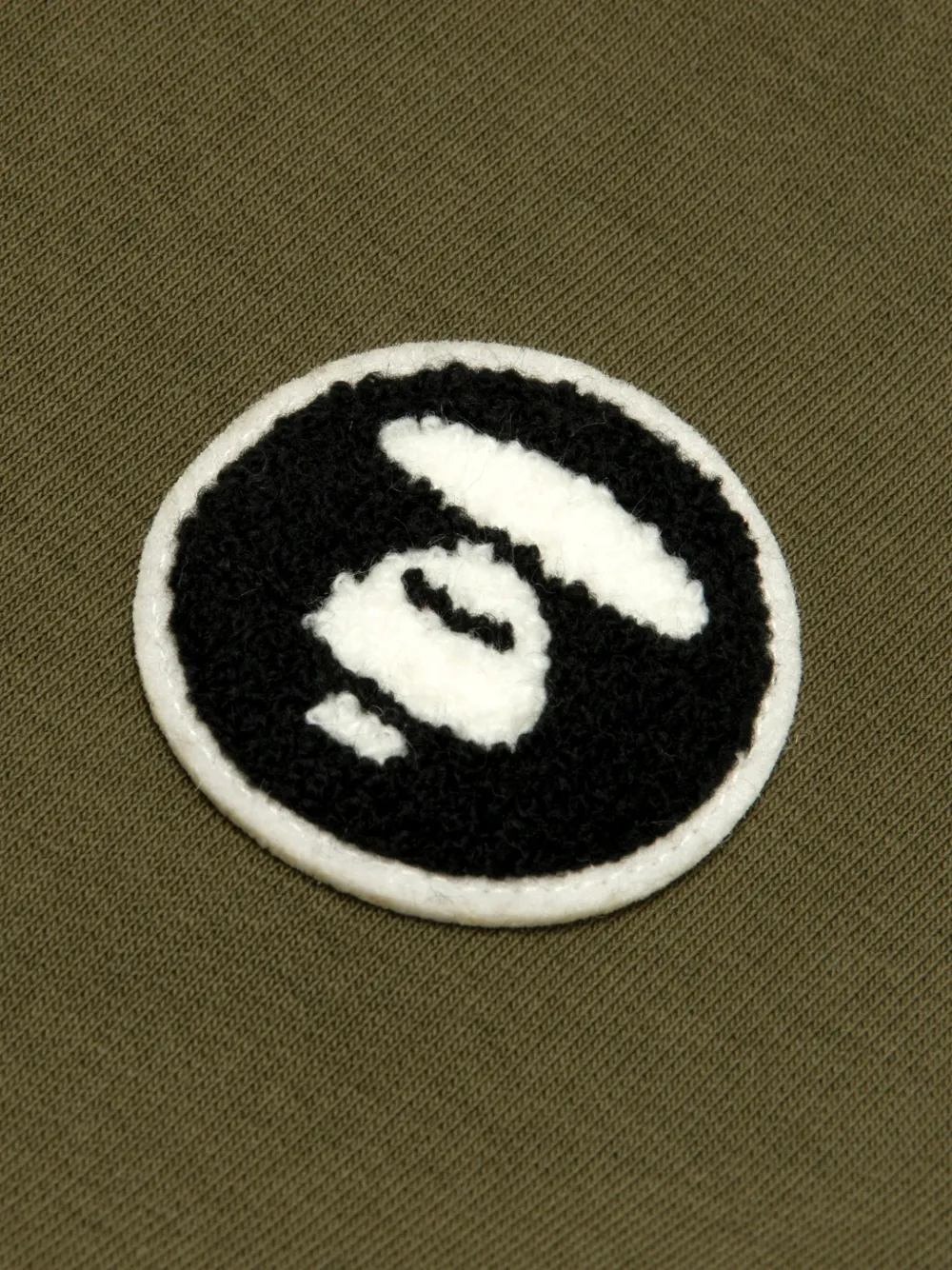 AAPE BY *A BATHING APE logo-patch hoodie Groen