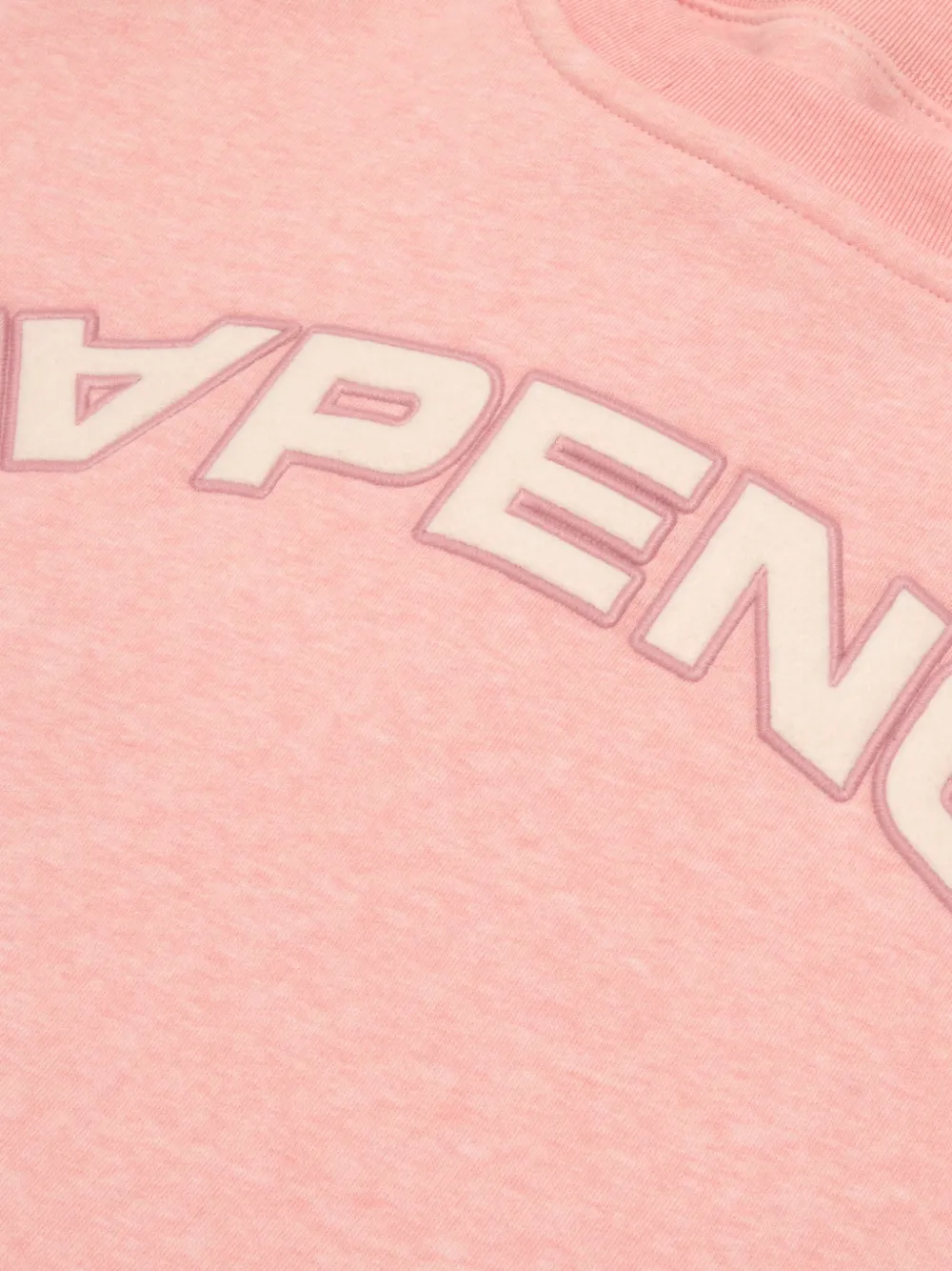 AAPE BY *A BATHING APE logo-patch sweatshirt Roze