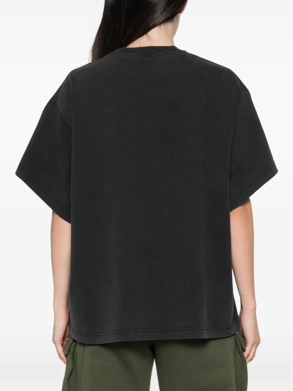 Alexander Wang T-shirt met grafische print Zwart