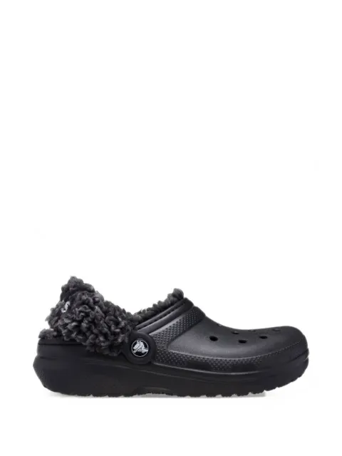 Crocs Kids fleece-lined clogs