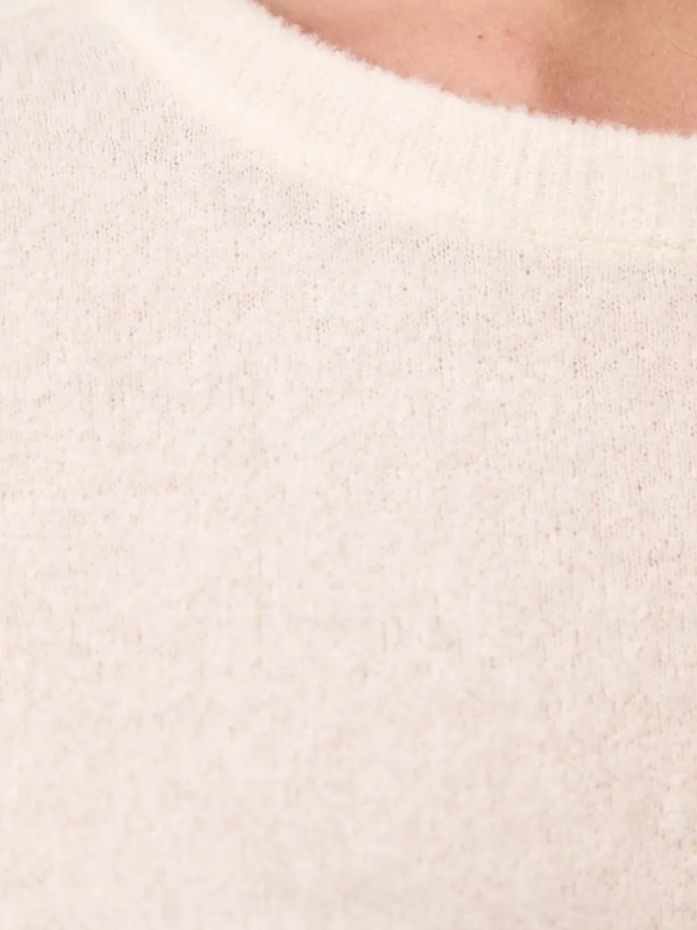 Marc O'Polo Trui met ronde hals Beige