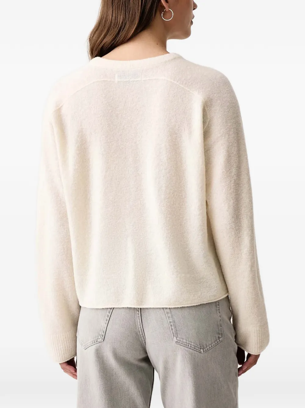 Marc O'Polo Trui met ronde hals Beige