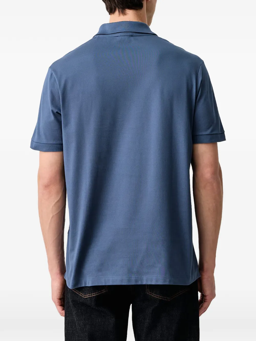 Paul & Shark Poloshirt met logopatch Blauw