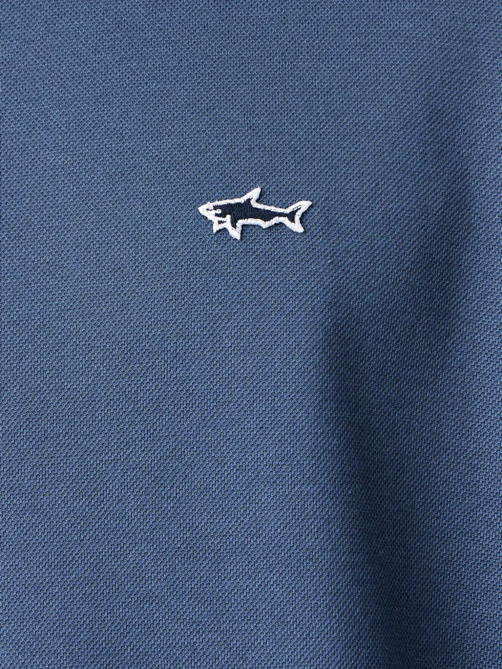 Paul & Shark Poloshirt met logopatch Blauw