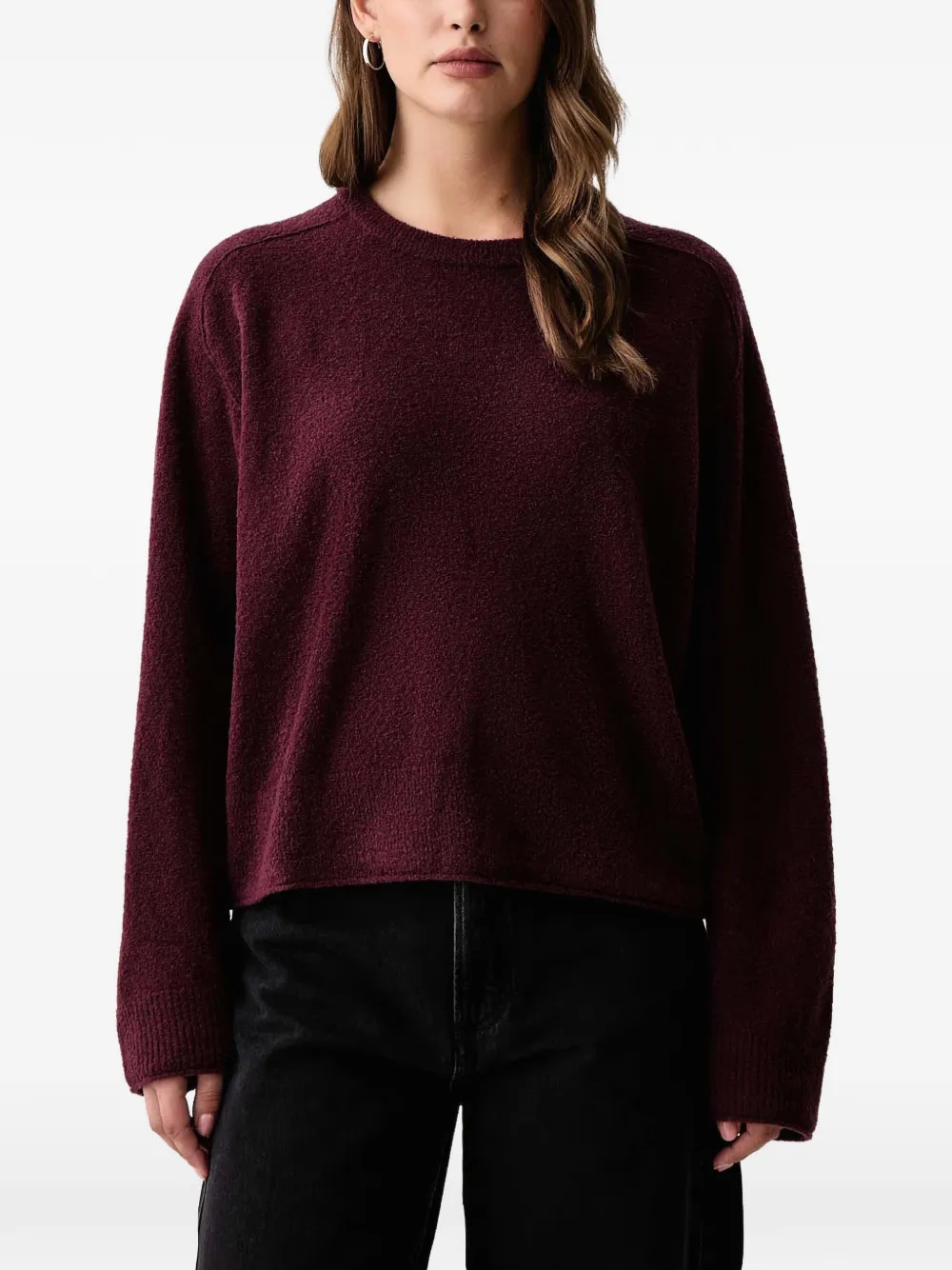 Marc O'Polo bouclé-knit sweater - Rosso