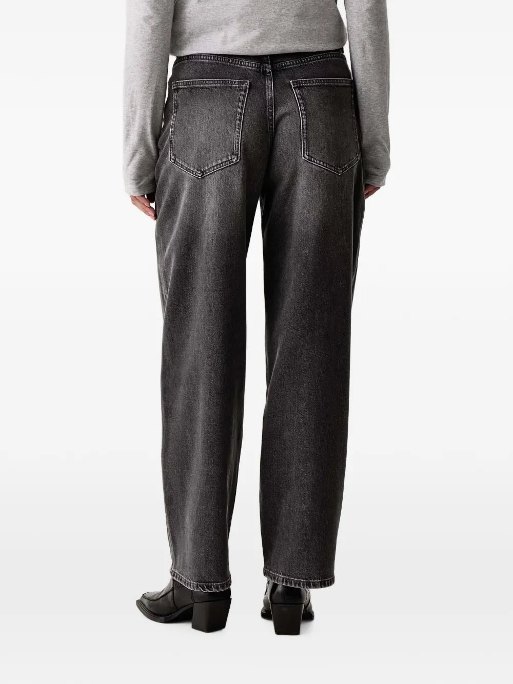 Marc O'Polo straight-leg jeans Grijs