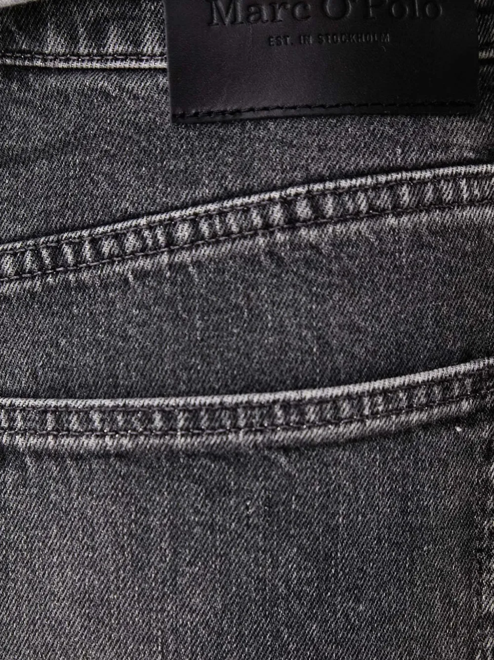 Marc O'Polo straight-leg jeans Grijs