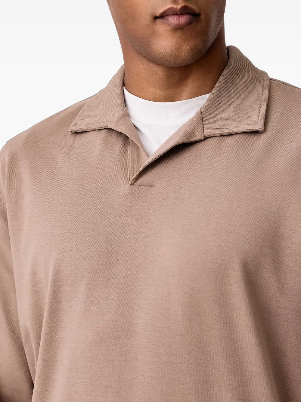 Marc O'Polo Trui met polokraag Beige