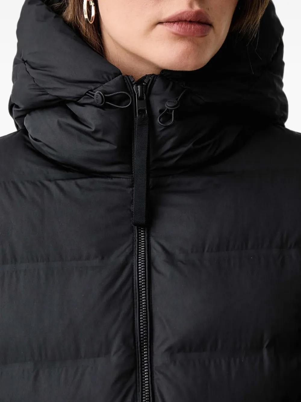 Marc O'Polo Donsjack met capuchon Zwart