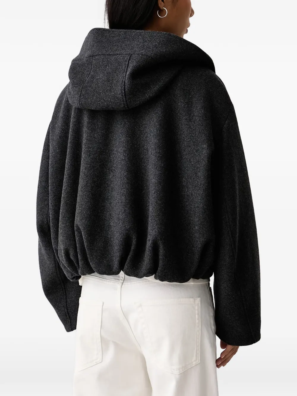 Marc O'Polo Jack met capuchon Grijs