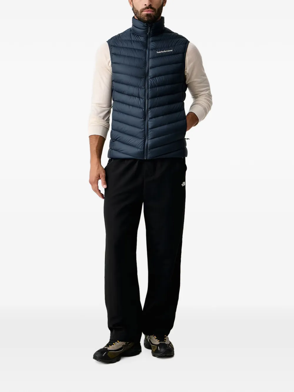 Peak Performance Gewatteerde bodywarmer Blauw