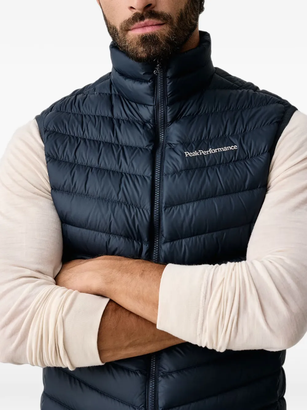 Peak Performance Gewatteerde bodywarmer Blauw