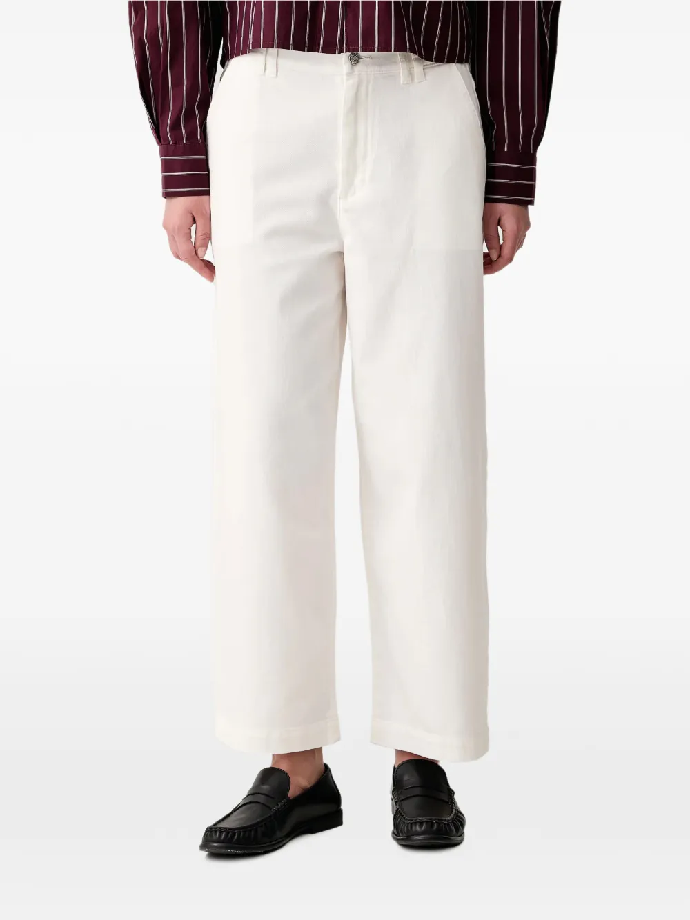 Marc O'Polo cropped barrel-leg jeans - Tons neutres Marc O'Polo cropped barrel-leg jeans - Tons neutres