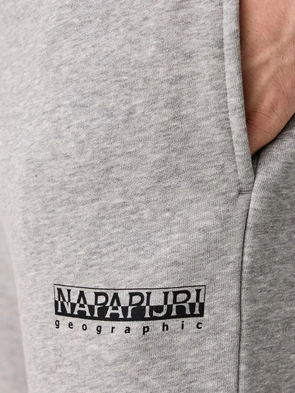 Napapijri Gori trainingsbroek met logoprint Grijs