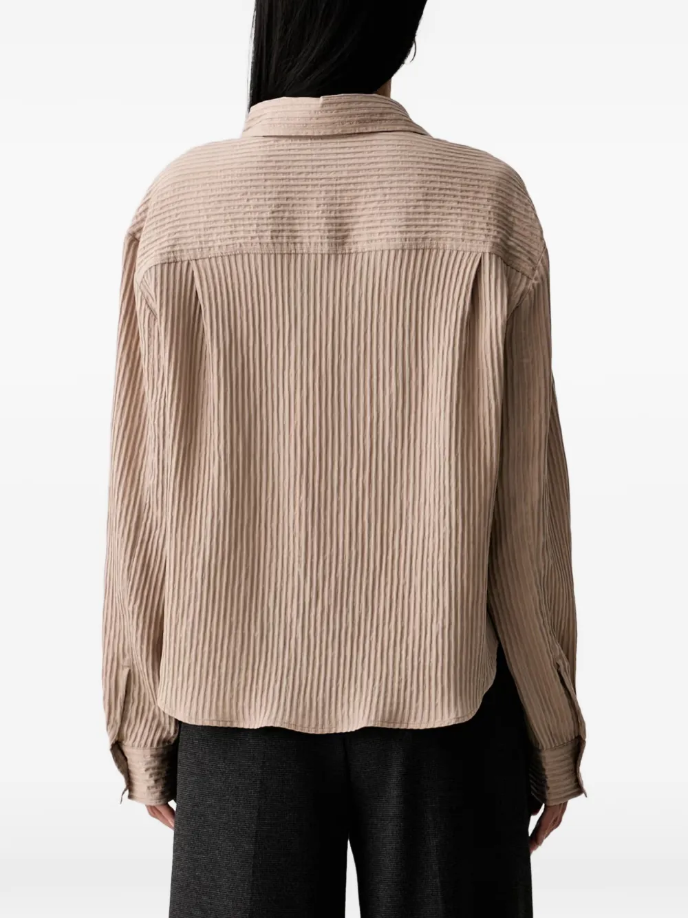 Marc O'Polo Gestreept overhemd Beige
