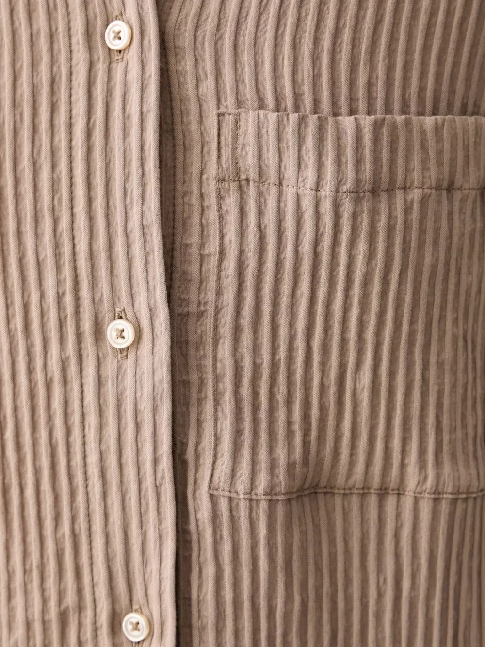 Marc O'Polo Gestreept overhemd Beige
