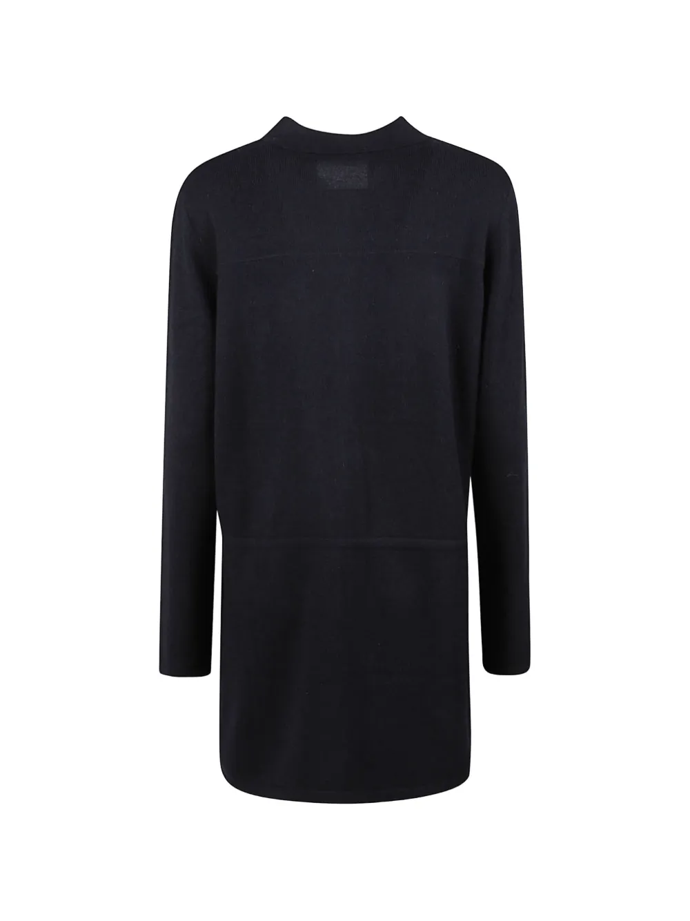 Guest In Residence contrast-stitch cashmere mini dress Blauw