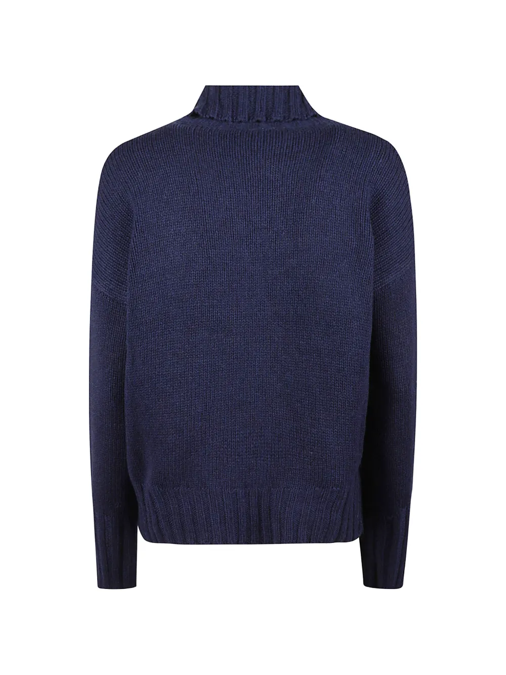 Aragona cashmere roll-neck sweater Blauw